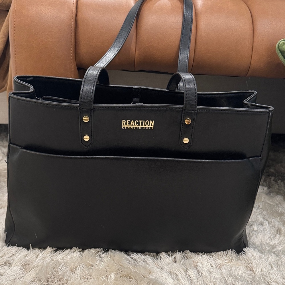 Kenneth Cole Reaction Black Tote Bag